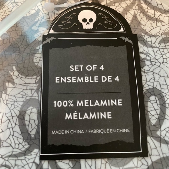 NWT 13TH & Elm Halloween Melamine Plates - Picture 3 of 6